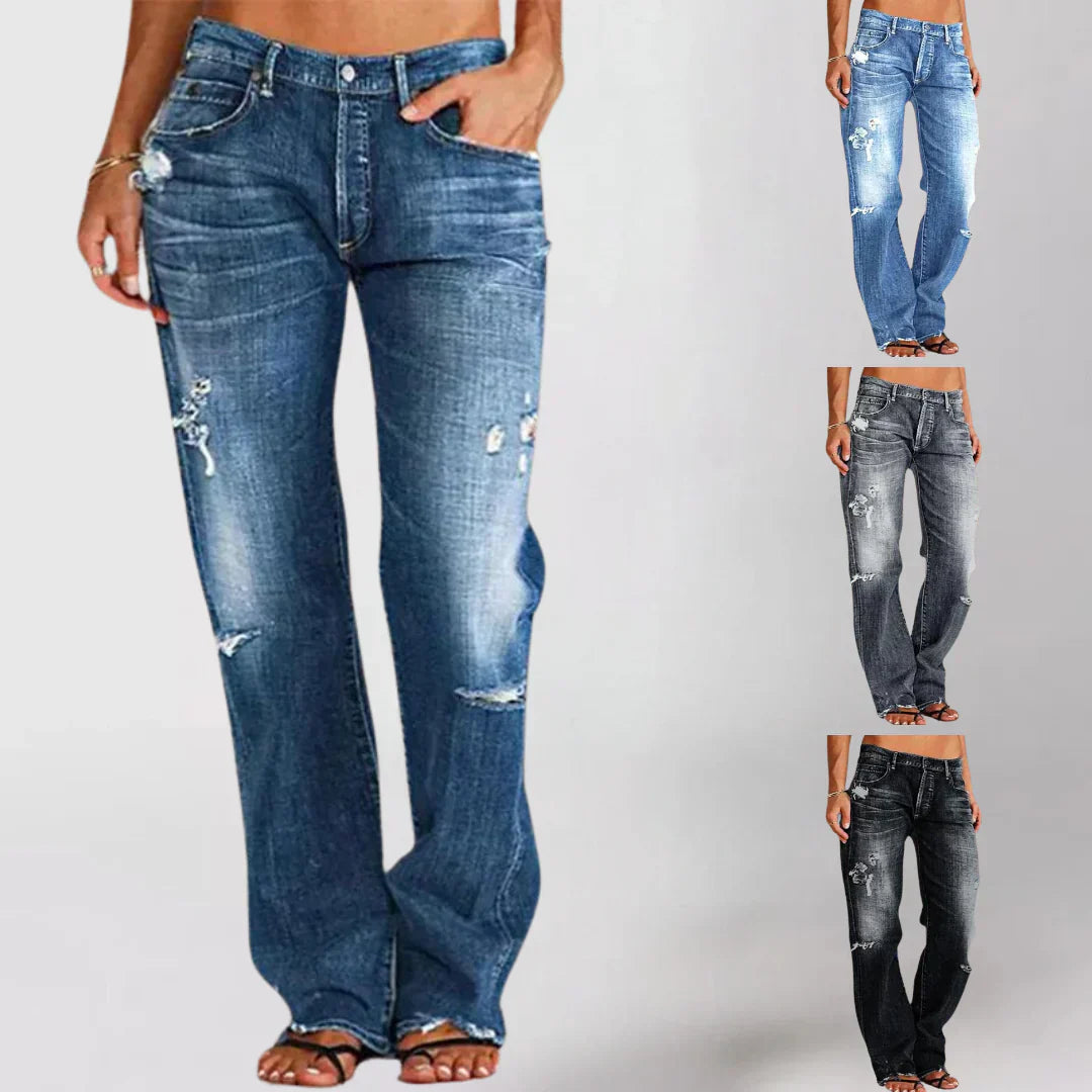 Adalia | Elegant Jeans With Low Waist