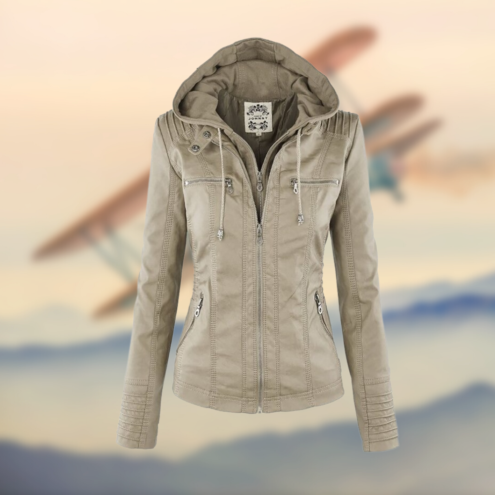 KAROLINA | STYLISH & COMFORTABLE LEATHER JACKET