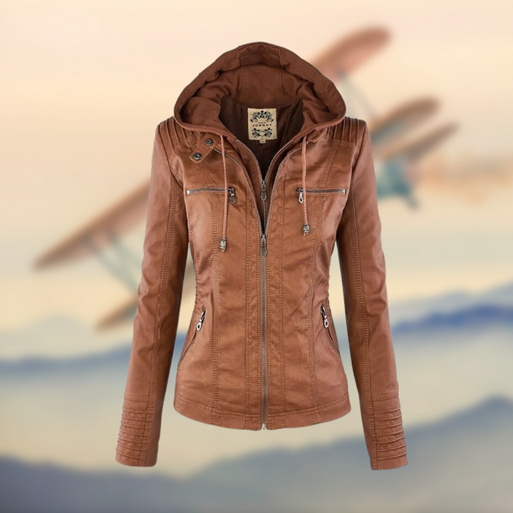 KAROLINA | STYLISH & COMFORTABLE LEATHER JACKET