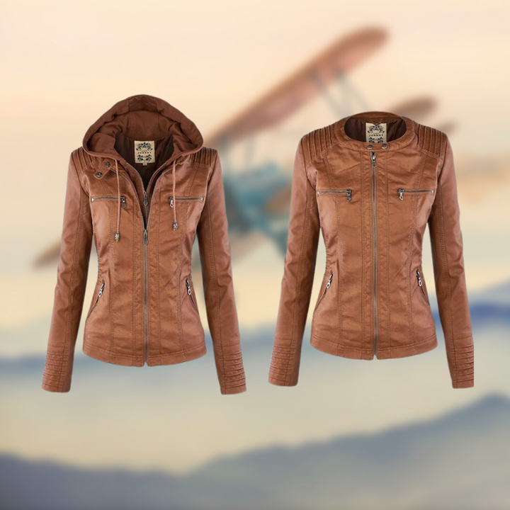 KAROLINA | STYLISH & COMFORTABLE LEATHER JACKET