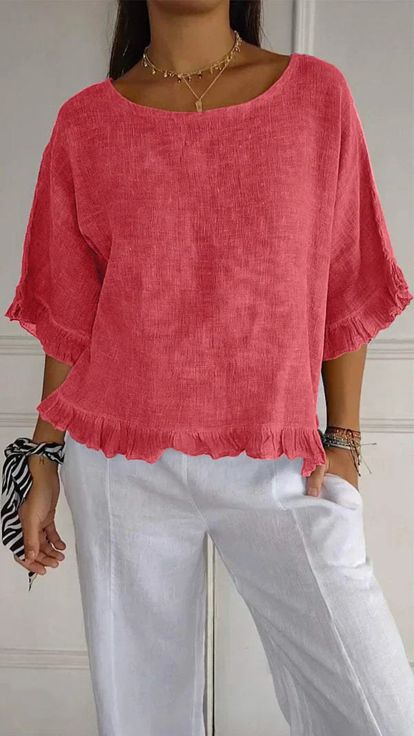 TANSY | SUMMER BREEZE LINEN SHIRT