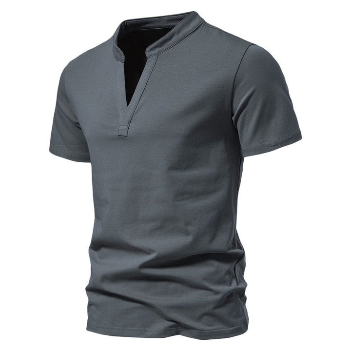 ASPEN | KENT HENLEY V-NECK