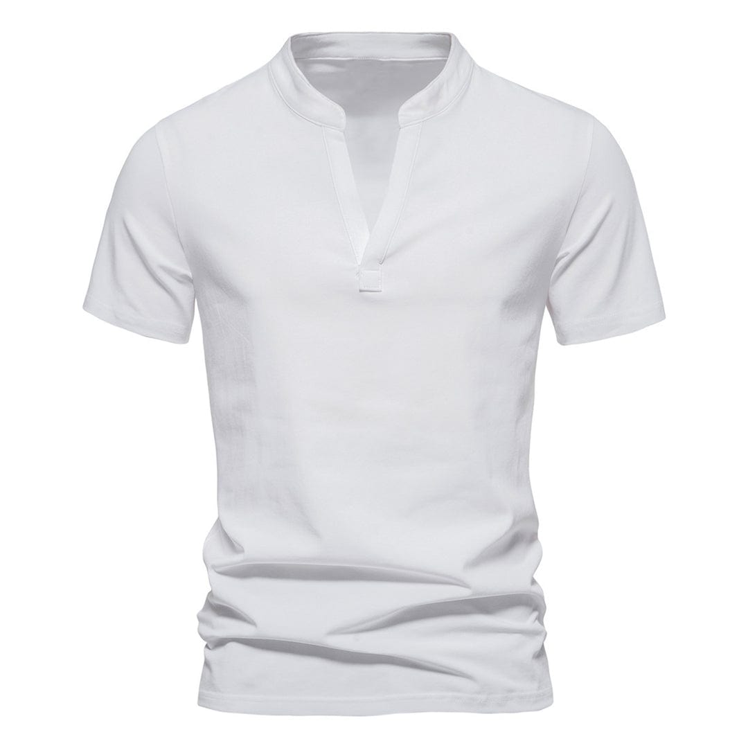 ASPEN | KENT HENLEY V-NECK