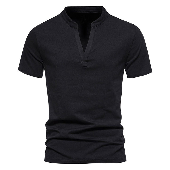 ASPEN | KENT HENLEY V-NECK