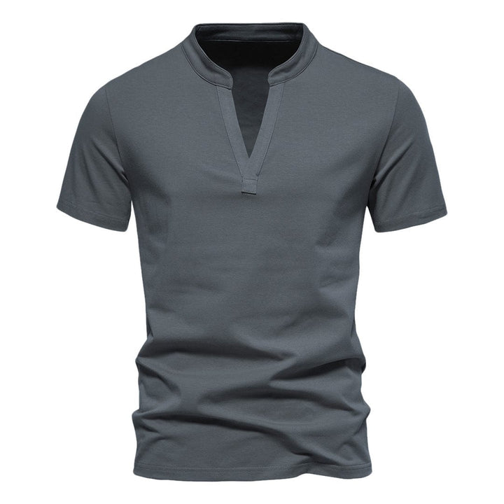 ASPEN | KENT HENLEY V-NECK