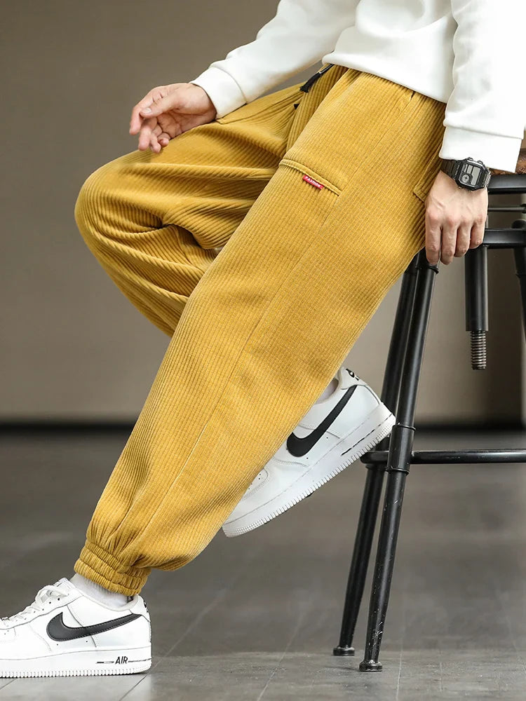 RICK'S CORDUROY JOGGERS