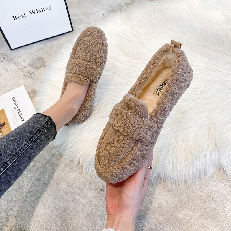 ROSIE-COZY | FLUFFY SLIPPERS