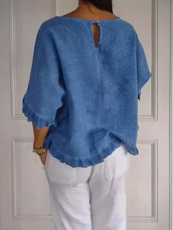 TANSY | SUMMER BREEZE LINEN SHIRT