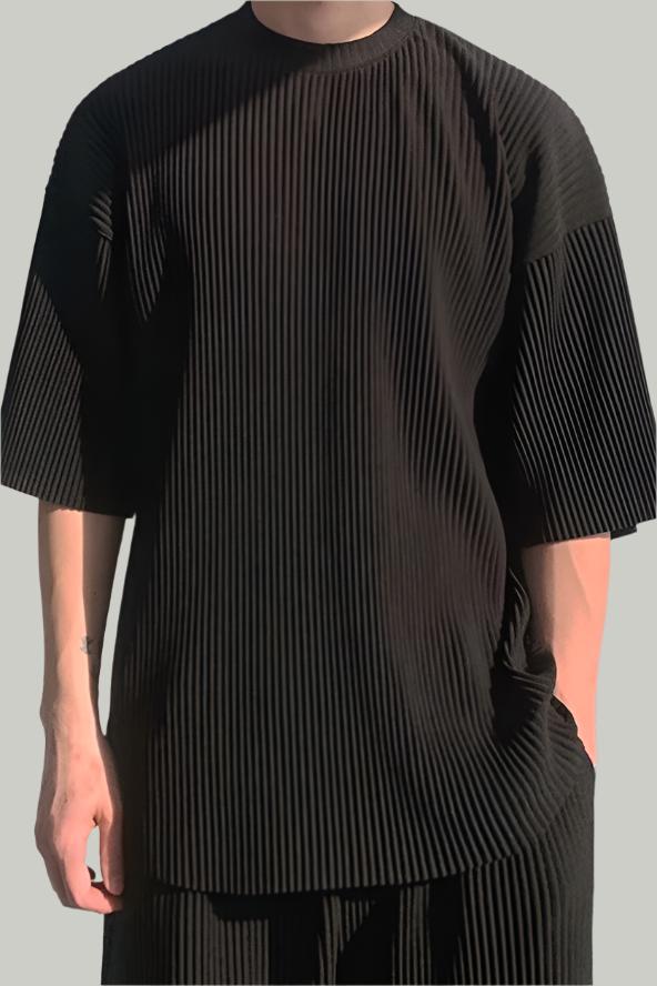 JAXON | OVERSIZE PLEATED T-SHIRT