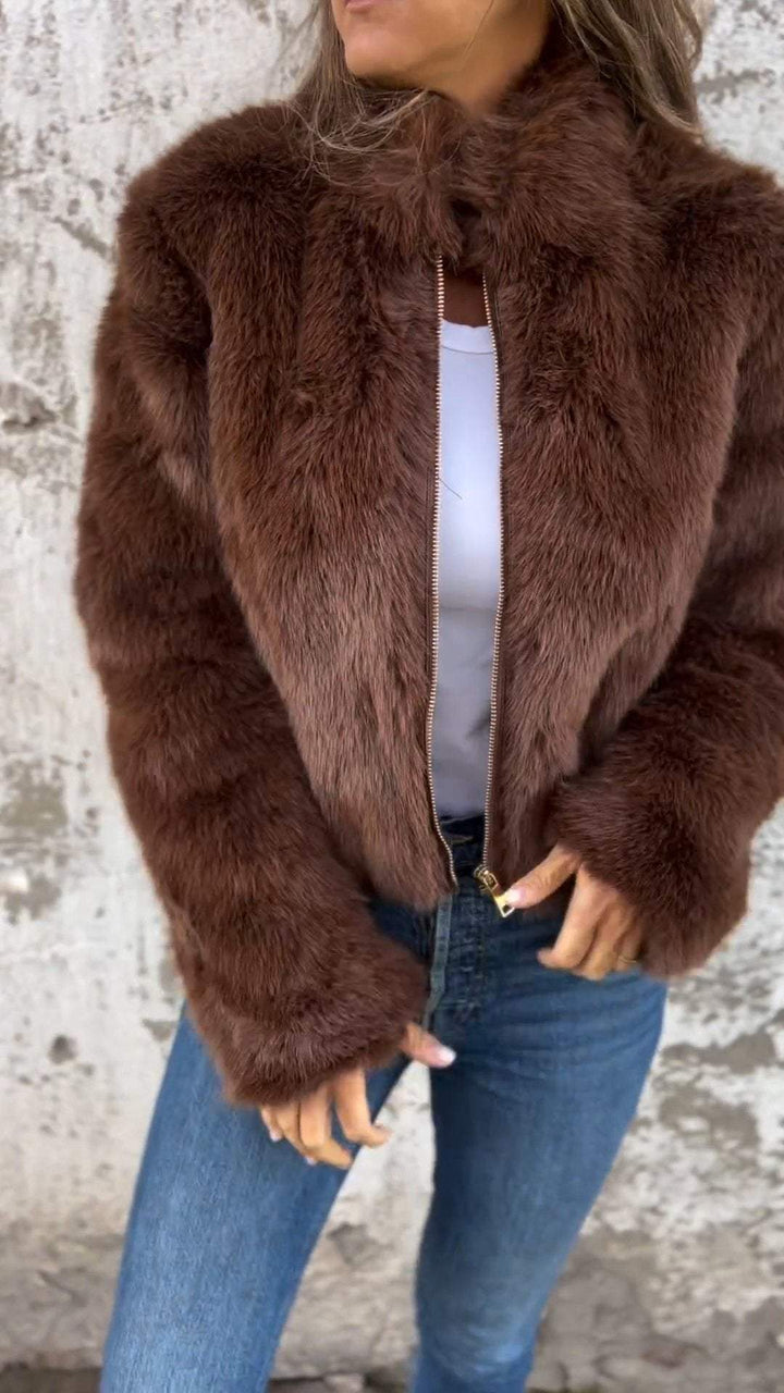 SARAH | FAUX FUR JACKET