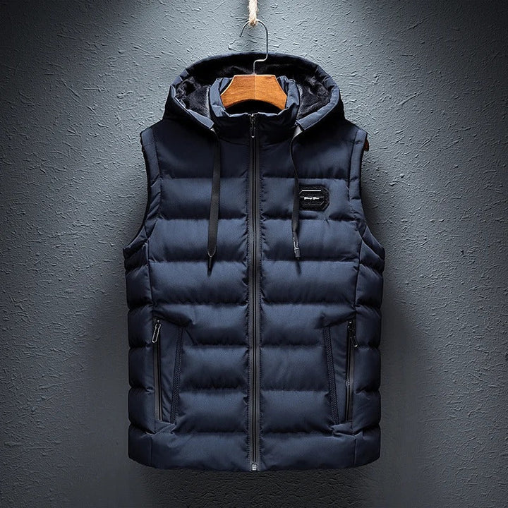 ANTOINE | VEST WITH HOOD