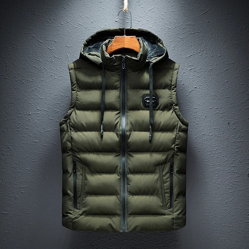 ANTOINE | VEST WITH HOOD