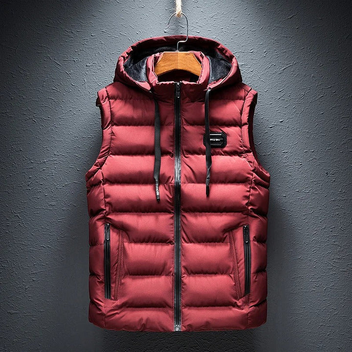 ANTOINE | VEST WITH HOOD